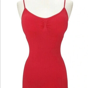 Women’s YAHANA CAMISOLE‎ PADDED ONE SIZE RED BRAND NEW NEVER WORE
